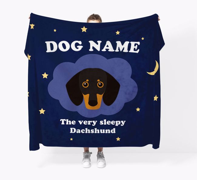 'The Very Sleepy...' - Personalised {breedFullName} Blanket